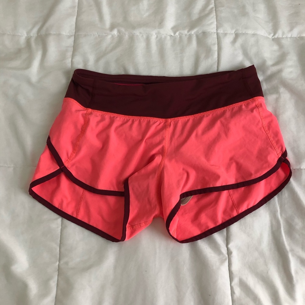 Hot pink Lululemon Shorts